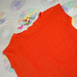 Gibson | 100% Linen Short Sleeve Top | Size L 🦋